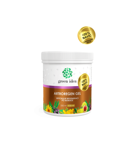 Artroregen masážny gél - limitovaná edícia +20 % NAVYŠE 300 ml – Green idea