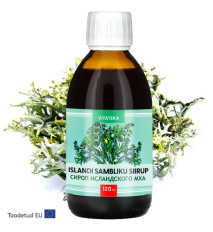 Sirup z islandského lišajníka – 120 ml – Vitateka Sirup z islandského lišajníka – 120 ml – Vitateka