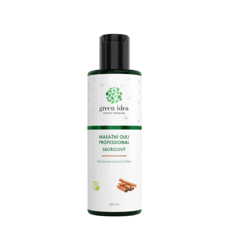 Škoricový masážny olej 200 ml - Green idea Škoricový masážny olej 200 ml - Green idea
