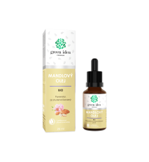 BIO mandľový olej – 25 ml – Green idea