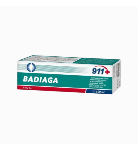 Badiaga gél na modriny a pomliaždeniny - 100 ml - Twinstec 911+