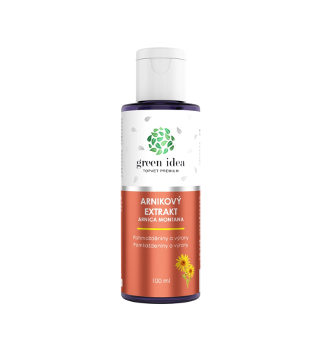 Arnikový extrakt - arnika horská 100 ml - Green idea