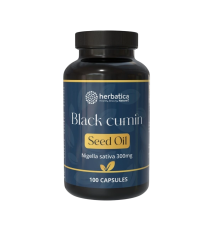 Olej zo semien čiernej rasce (Nigella sativa) v kapsulách /300 mg - 100 kapsúl