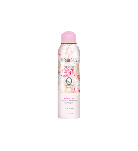 ROSES FANTASY Parfumovaný dezodorant s jemnou vôňou ruže 150 ml - NATURE OF AGIVA