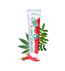 ARTHROCANN hrejivý konopný masážny gél CBD + CBG s koloidným striebrom - 75 ml - Annabis ARTHROCANN hrejivý konopný masážny gél CBD + CBG s koloidným striebrom - 75 ml - Annabis