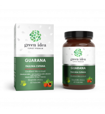 Guarana – bylinný extrakt – 60 kapsúl – Green idea