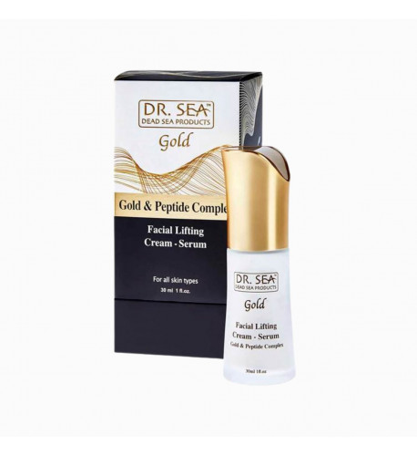 Dr. Sea Pleťové liftingové sérum so zlatom a peptidovým komplexom - 30ml - Dr.Sea