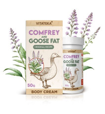 Telový krém s kostihojom a husacou masťou – 50 g – Vitateka