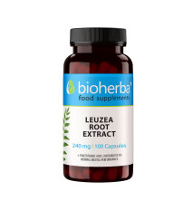 Leuzea (maralí koreň) 240 mg – 100 kapsúl – Bioherba Leuzea (maralí koreň) 240 mg – 100 kapsúl – Bioherba