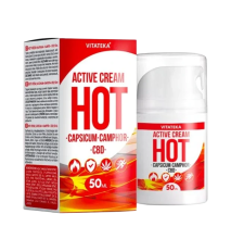 Hrejivý krém s paprikou, gáfrom a CBD – 50 ml – Vitateka Hrejivý krém s paprikou, gáfrom a CBD – 50 ml – Vitateka