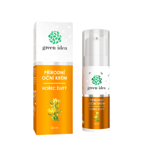 Prírodný očný krém horec žltý - 30 ml - Green idea