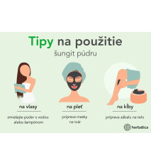 Šungit púder - 300g