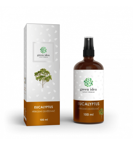 EUCALYPTUS – prírodný osviežovač vzduchu 100 ml – Green idea