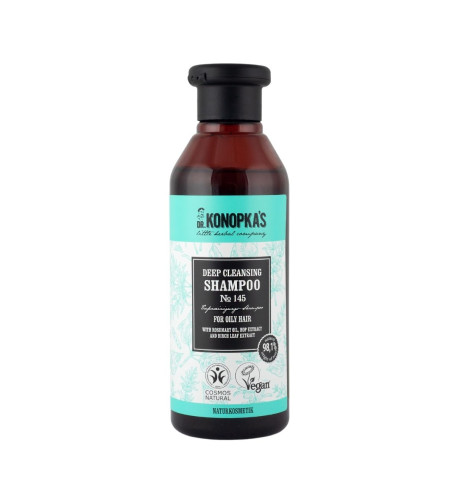 Hĺbkovo čistiaci šampón №145 pre mastné vlasy - 280 ml - Dr. Konopka's