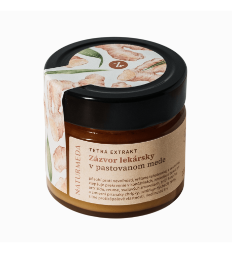 Terapeutický med so zázvorom lekárskym - 220g - Naturmeda