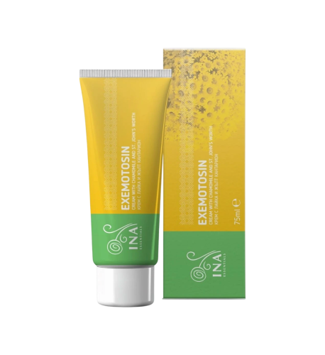 Exemotosin - krém na psoriázu, ekzémy a podráždenú pokožku - 75 ml - INA Essentials Exemotosin - krém na psoriázu, ekzémy a podráždenú pokožku - 75 ml - INA Essentials