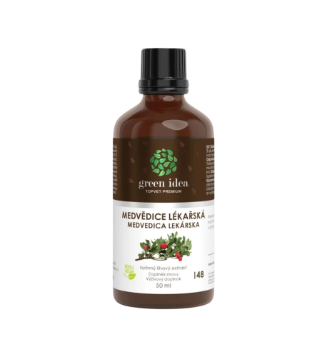 Medvedica lekárska tinktúra – kvapky 50 ml – Green idea Medvedica lekárska tinktúra – kvapky 50 ml – Green idea