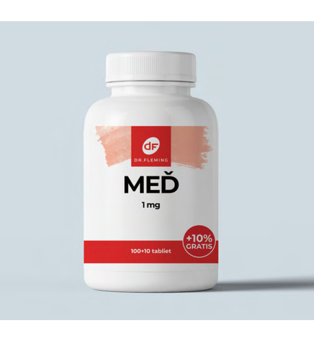 Meď 1 mg - 110 tabliet - Dr. Fleming