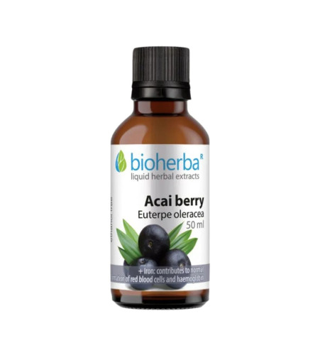 Acai bobule - tinktúra kvapky - 50 ml - Bioherba