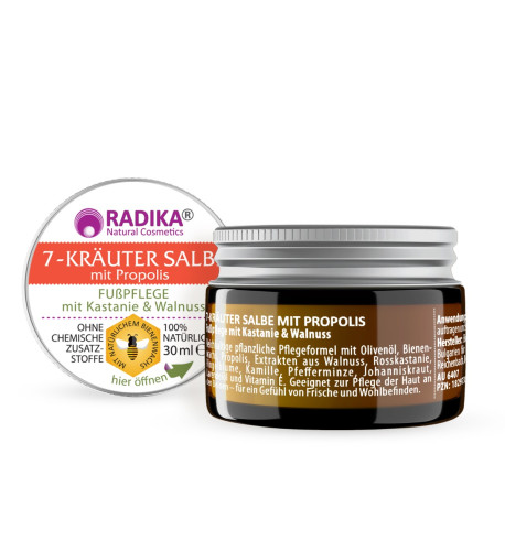 7-bylinná masť s propolisom - 30 ml - Bioherba 7-bylinná masť s propolisom - 30 ml - Bioherba