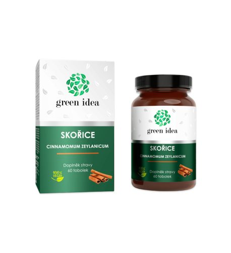 Škorica – 60 kapsúl – Green idea