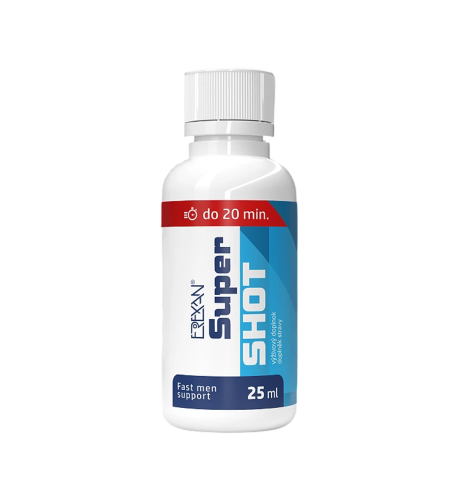 EREXAN Super SHOT drink na podporu erekcie s extra rýchlym účinkom - 25ml EREXAN Super SHOT drink na podporu erekcie s extra rýchlym účinkom - 25ml
