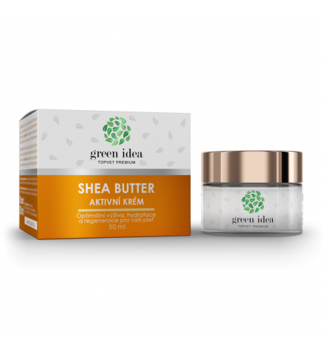 Shea maslo aktívny krém 50 ml - Green idea