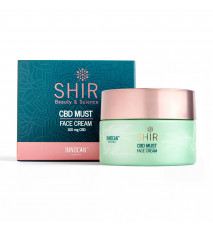 CBD hydratačný pleťový krém proti vráskam 50 ml - SHIR Beauty & Science
