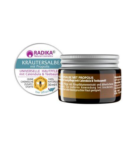 Univerzálna bylinná masť s propolisom - 30 ml - Bioherba Univerzálna bylinná masť s propolisom - 30 ml - Bioherba