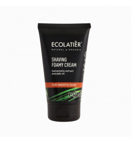 Penový krém na holenie pre hladkú pokožku - 150 ml - Ecolatier