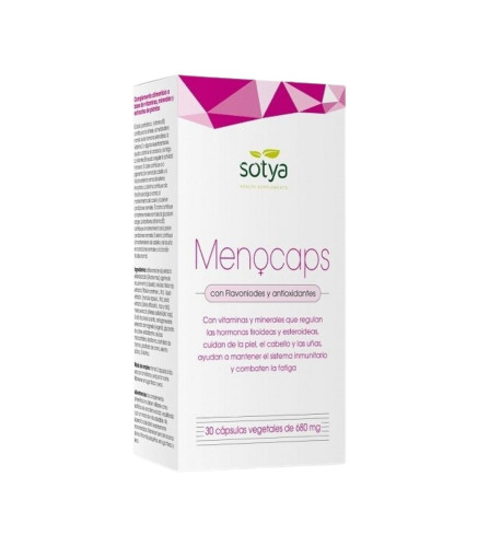 MenoCaps doplnok výživy pri menopauze - 30 kapsúl - Sotya MenoCaps doplnok výživy pri menopauze - 30 kapsúl - Sotya