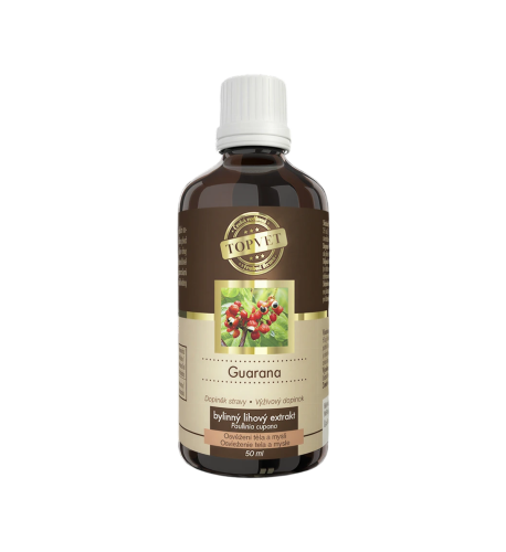Guarana tinktúra – kvapky 50 ml – Green idea Guarana tinktúra – kvapky 50 ml – Green idea