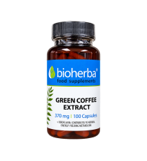 Zelená káva extrakt 370 mg – 100 kapsúl – Bioherba Zelená káva extrakt 370 mg – 100 kapsúl – Bioherba