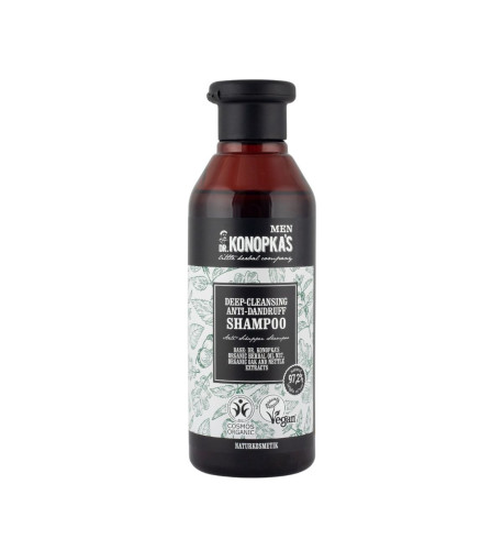 Pánsky hĺbkovo čistiaci šampón proti lupinám - 280 ml - Dr. Konopka's