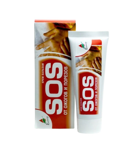 SOS balzam na popáleniny a rezné rany - 75 ml - Elixir SOS balzam na popáleniny a rezné rany - 75 ml - Elixir