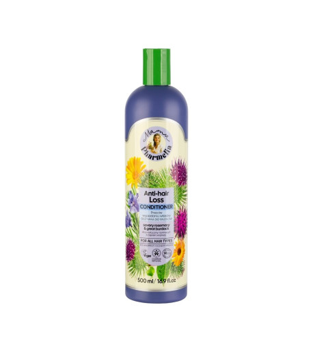 Kondicionér proti vypadávaniu vlasov s rozmarínom a lopúchom - 500 ml - Mama Pharmelia Kondicionér proti vypadávaniu vlasov s rozmarínom a lopúchom - 500 ml - Mama Pharmelia