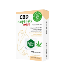CBD náplasti extra veľké - balenie 8 ks - Zelená Země CBD náplasti extra veľké - balenie 8 ks - Zelená Země