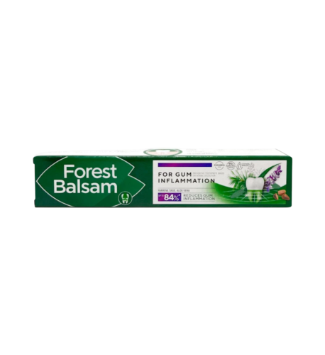 Zubná pasta so šalviou, aloe a ihličnatým extraktom - zápal ďasien - 75 ml - Forest Balsam Zubná pasta so šalviou, aloe a ihličnatým extraktom - zápal ďasien - 75 ml - Forest Balsam