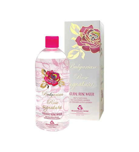 BULGARIAN ROSE SIGNATURE prírodná ružová voda 500 ml - Bulgarian Rose Karlovo