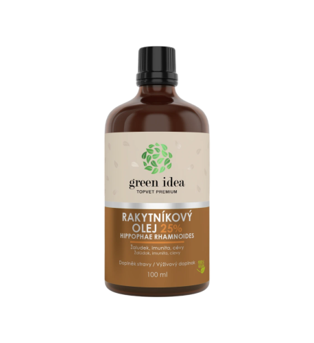 Rakytníkový olej 25% 100 ml - Green idea