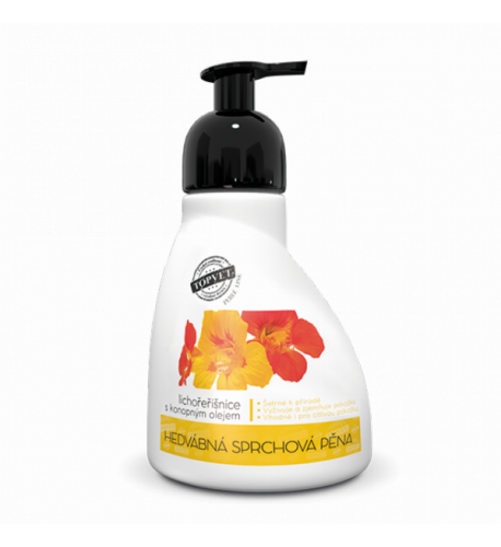 Sprchová pena kapucínka s konopným olejom 300 ml - Green idea