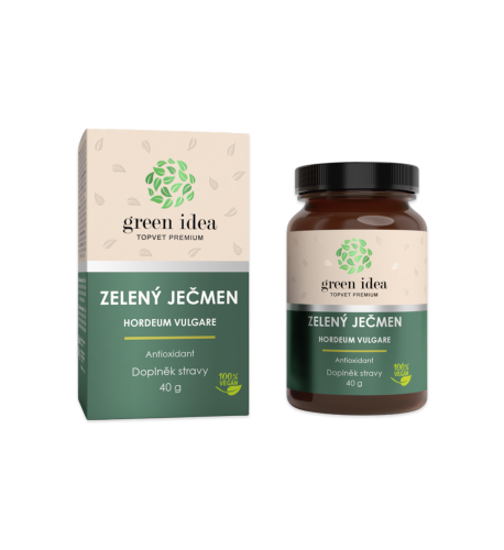 Zelený jačmeň sypaný 40 g – Green idea