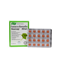 Ginkgo Biloba - Evalar - 40mg
