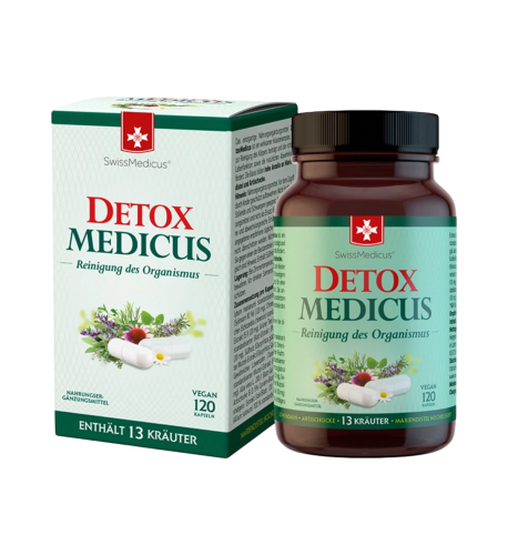 DetoxMedicus - 120 kapsúl - SwissMedicus DetoxMedicus - 120 kapsúl - SwissMedicus