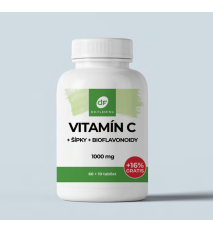Vitamín C 1000mg + Šípky + Bioflavonoidy - 70 tabliet - Dr. Fleming