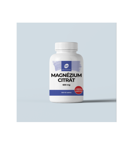 Magnézium Citrát 600 mg - 110 tabliet - Dr. Fleming