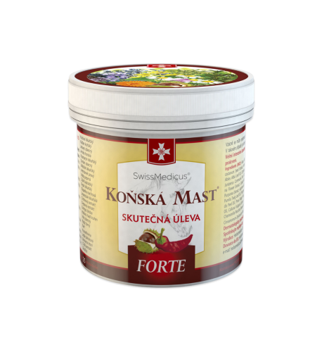 Konská masť forte hrejivá 250 ml – Green idea
