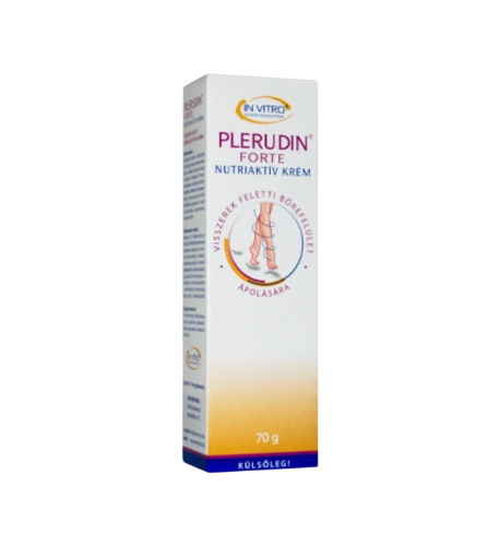 IN VITRO Plerudin forte krém - intenzívna starostlivosť pri kŕčových žilách a podliatinách - 70 g - InVitro IN VITRO Plerudin forte krém - intenzívna starostlivosť pri kŕčových žilách a podliatinách - 70 g - InVitro