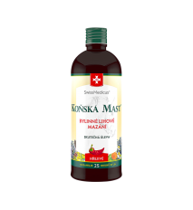 Konská masť - hrejivý bylinný balzam - 400 ml - SwissMedicus