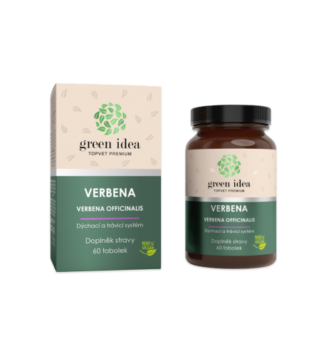 Verbena (železník) – 60 kapsúl – Green idea